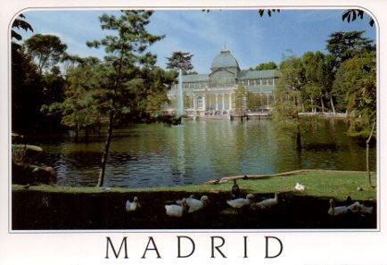 POSTAL PV11907: Palacio de Cristal, Madrid