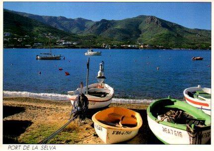 POSTAL PV11912: Port de la Selva, Costa Brava