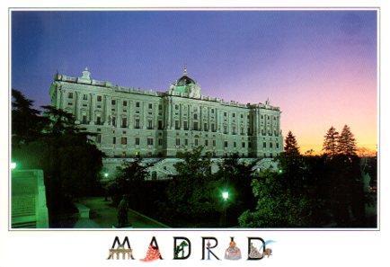 POSTAL PV11905: Palacio Real, Madrid