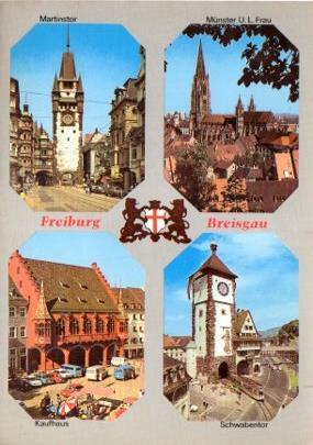 POSTAL PV11866: Freiburg Breisgau