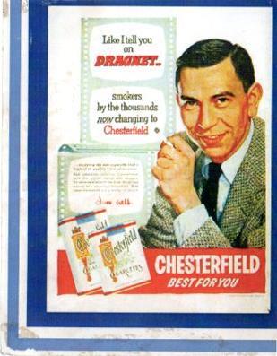 POSTAL PV11890: Publicidad Chesterfield