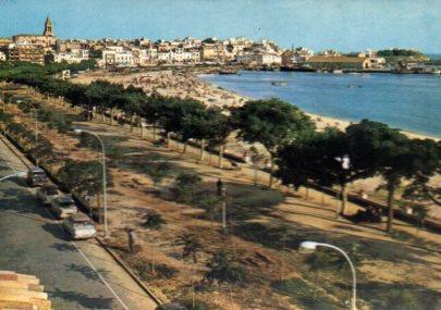 POSTAL PV11873: Paseo de Palamos