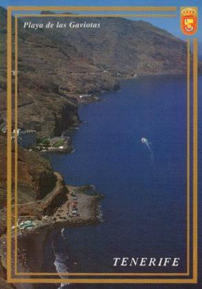 POSTAL PV11754: Playa de las Gaviotas y Costa de Anaga, Tenerife