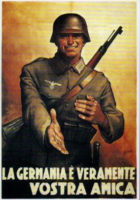 POSTAL PV11717: La Germania e veramente vostra amica