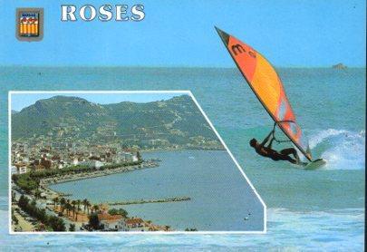 POSTAL PV11726: Roses y windsurf  PV11726