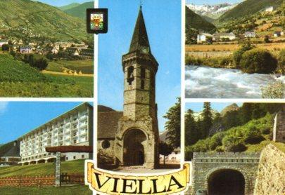 POSTAL PV11731: Viella vistas varias