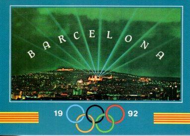 POSTAL PV11793: Vista Barcelona 1992 Juegos Olimpicos