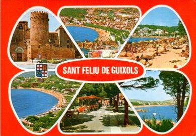 POSTAL PV11799: Sant Feliu de Guixols varios aspectos
