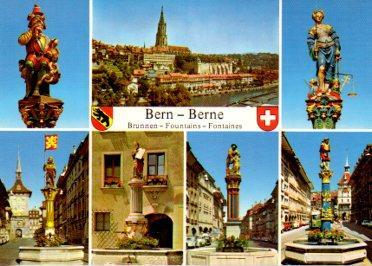 POSTAL PV11789: Berne fontaines
