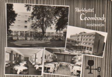 POSTAL PV11801: Parkhotel Crombach, Rosenheim