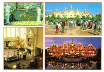 POSTAL PV11762: Disneyland Paris. Hotel