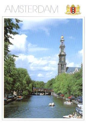 POSTAL PV11764: A view of Amsterdam