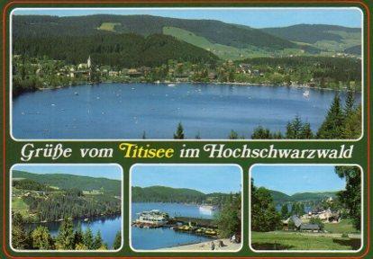 POSTAL PV11766: Grube vom Titisee im Hochschwarzwald