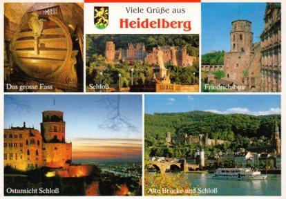 POSTAL PV11767: Viele Grube aus Heidelberg