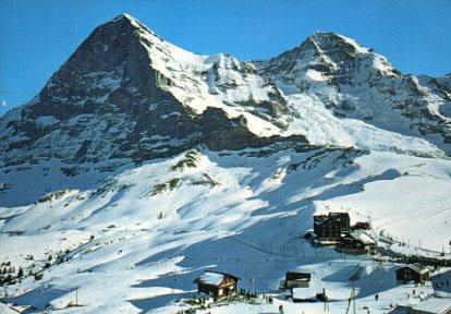 POSTAL PV11777: Eigernordwand, Monch. Kleine Scheidegg
