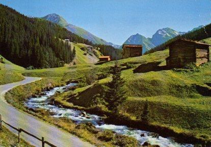 POSTAL PV11778: Sertigbach bei Davos