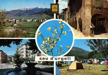 POSTAL PV11785: Vistas de la Seo de Urgell, Lerida