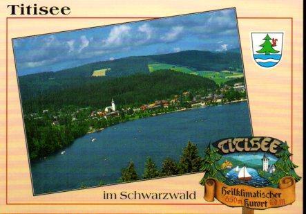 POSTAL PV11503: Titisee im sudl. Hochschwarzwald