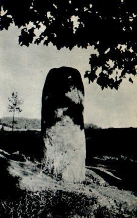 POSTAL PV11208: Menhir en San Hilario, Gerona