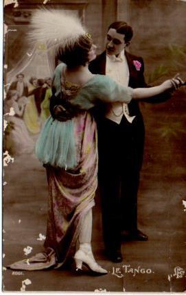 POSTAL PV11209: Le Tango