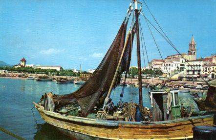 POSTAL PV11291: Palamos puerto