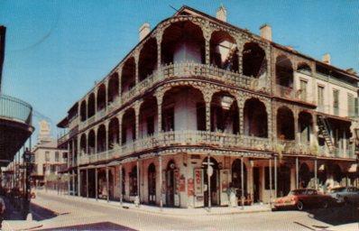 POSTAL PV11122: Lace Balconies, New Orleans