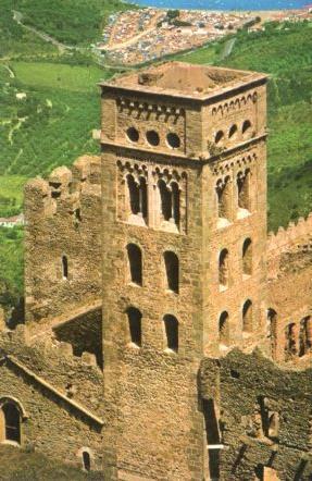 POSTAL PV11295: Vista Monasterio de San Pedro de Roda