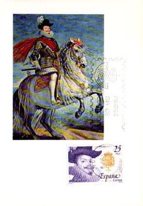 POSTAL PV11428: Felipe III. Tarjeta postal primer dia circulacion
