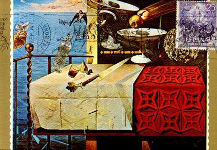 POSTAL PV11416: Naturaleza muerta viva, Teatro Museo Dali