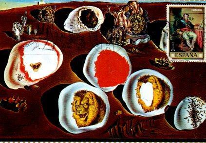 POSTAL PV11417: Adecuacion del Deseo, Teatro Museo Dali