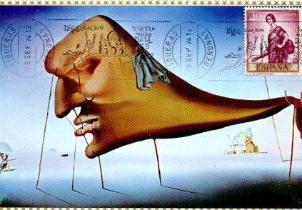 POSTAL PV11419: El Sueño, Teatro Museo Dali