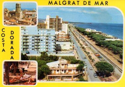 POSTAL PV11412: Vista de Malgrat de Mar