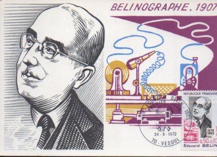 POSTAL PV11452: Belinographe 1907. Premier Jour. Carte Postale
