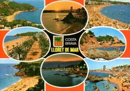 POSTAL PV11482: Lloret de Mar vistas varias PC11482