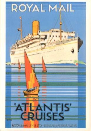 POSTAL PV11486: Atlantis Cruises Royal Mail