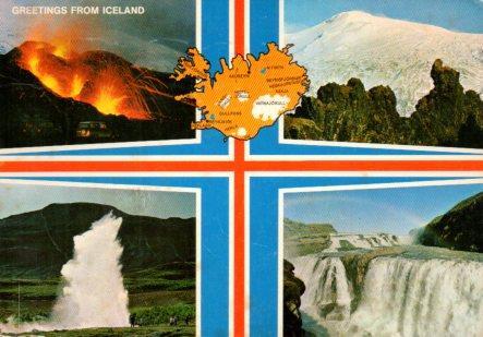 POSTAL PV11492: Greetings from Iceland