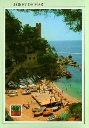 POSTAL PV11476: Lloret de Mar La Caleta