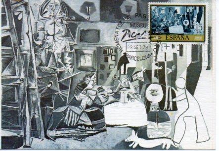 POSTAL PV11467: Las Meninas por Picasso. Homenatge a Picasso.