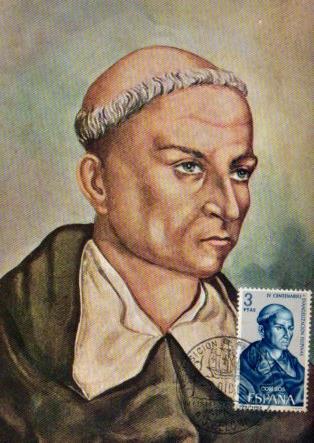 POSTAL PV11470: Padre Andres de Urdaneta. Tarjeta postal primer dia circulacion