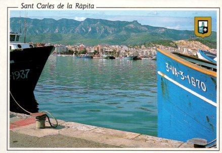 POSTAL PV11324: San Carles de la Rapita Tarragona, Puerto