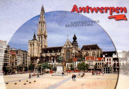 POSTAL PV11331: Groenplaats, Antwerpen