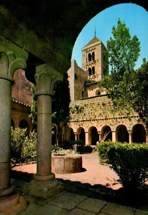 POSTAL PV11333: Claustro y Torre, Monasterio de Sta. Maria de Vilabertran