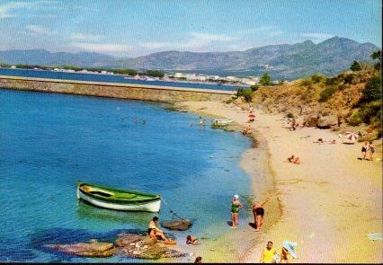 POSTAL PV11344: Playa de Rompeolas, Rosas