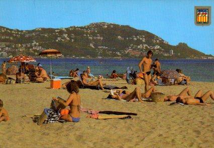 POSTAL PV11345: Platja Rastrillo, Roses