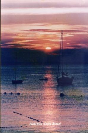 POSTAL PV11303: Portbou amanecer, Costa Brava