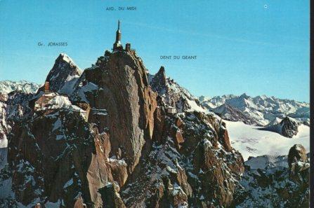 POSTAL PV11314: Monte Bianco, groupe du Cervin et Mont Blanc