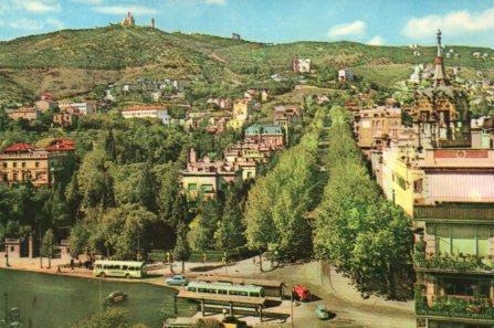 POSTAL PV11308: Avenida del Tibidabo en Barcelona