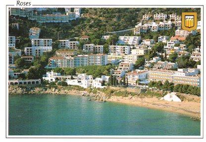 POSTAL PV11381: Cala Canyelles vista aerea, Roses PV11381
