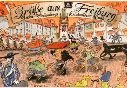 POSTAL PV11394: Grube aus Freiburg 