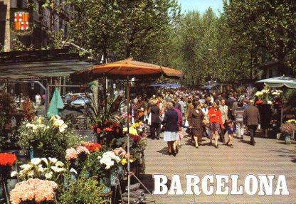 POSTAL PV11373: Las Ramblas de Barcelona